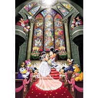 Tenyo Puzzle 1000pc - Disney Mickey and Minnie - Fantasy Celebration