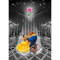 Tenyo Puzzle 500pc - Disney Beauty & the Beast - Magic of Love Frost Art