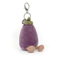 Jellycat Vivacious Aubergine - Bag Charm