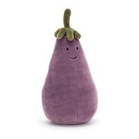 Jellycat Vivacious Vegetable Aubergine (Eggplant) - Small