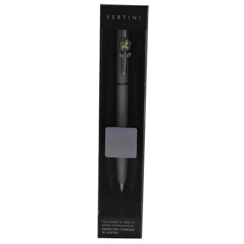 Vertini Swarovski Embellished Pen - White Flower