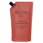 Ecoya Hand & Body Wash Refill - Guava & Lychee Sorbet
