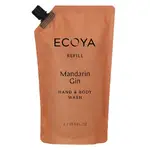 Ecoya Hand & Body Wash Refill - Mandarin Gin