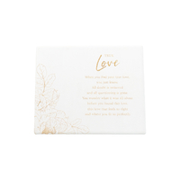 Wedding True Love Plaque by Splosh