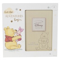Disney Magical Beginnings Winnie the Pooh: Photo Frame 'Let The Adventures Begin'