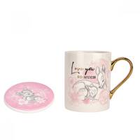 Disney Mothers Day By Widdop And Co Mug & Coaster Set - Bambi Love