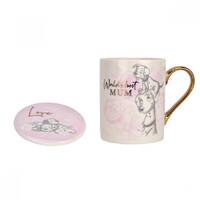 Disney Mothers Day By Widdop And Co Mug & Coaster Set - 101 Dalmatians Mum