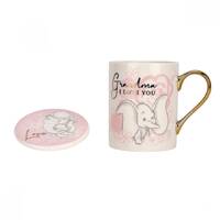 Disney Mothers Day By Widdop And Co Mug & Coaster Set - Dumbo Grandma