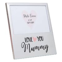 Love You Mummy Aluminium Photo Frame