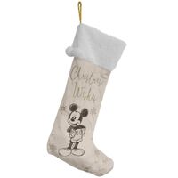Disney Christmas By Widdop And Co Velvet Stocking: Mickey Mouse