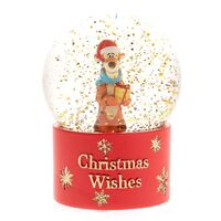 Disney Christmas By Widdop And Co Snowglobe: Tigger 'Christmas Wishes'