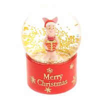 Disney Christmas By Widdop And Co Snowglobe: Piglet 'Merry Christmas'