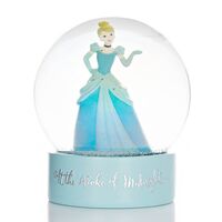 Disney Christmas By Widdop And Co Snowglobe: Cinderella 'At the Stroke of Midnight'