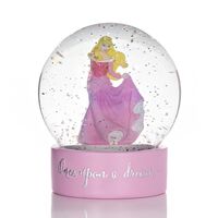 Disney Christmas By Widdop And Co Snowglobe: Aurora 'Once Upon A Dream'