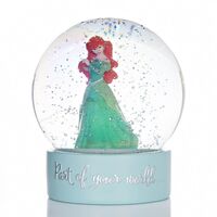 Disney Christmas By Widdop And Co Snowglobe: Ariel 'Part Of Your World'