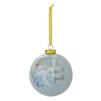 Disney Christmas By Widdop And Co Bauble: Cinderella