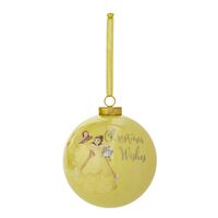 Disney Christmas By Widdop And Co Bauble: Belle