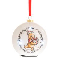 Disney Christmas By Widdop And Co LED Bauble: Winnie The Pooh 'Favourite Day'