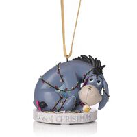 Disney Christmas By Widdop And Co Magical Hanging Ornament - Eeyore