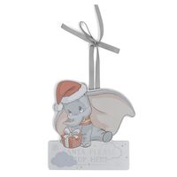 Disney Christmas By Widdop And Co Hanging Plaque: Dumbo