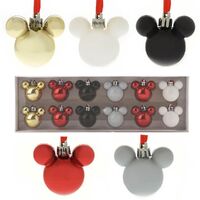 Disney Christmas By Widdop And Co Mini Baubles - Mickey Set Of 12