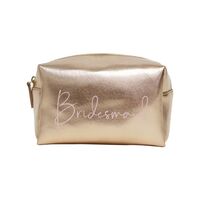 Wedding Bridesmaid Small Cosmetic Bag by Splosh