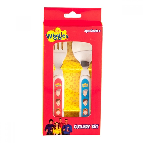 The Wiggles 2pc Cutlery Set