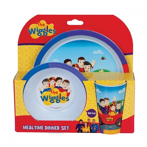 The Wiggles 3-piece Dinner Set