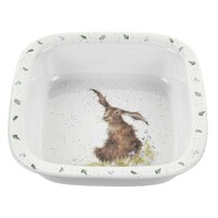 Royal Worcester Wrendale Square Dish - Hare