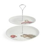 Royal Worcester Wrendale Designs 2-Tier Cake Stand - Mouse