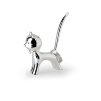 Whitehill Giftware - Silverplated Cat Ring Holder