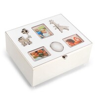 Whitehill Baby - Silverplated Engravable Baby Photo Box