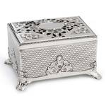 Whitehill Giftware - Musical Jewellery Box with Stones