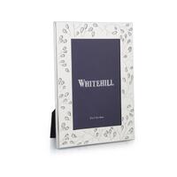 Whitehill Studio - Silver Plated Petals Photo Frame 4x6"