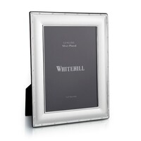 Whitehill Frames - Silver Plated Photo Frame - EP Reed & Ribbon 5x7"