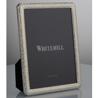 Whitehill Frames - Brushed Silver Photo Frame - Art Deco 5x7"