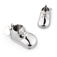 Whitehill Baby - Silver Plated Birth Record Shoe