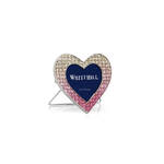 Whitehill Frames - Mini Heart Pink & Silver Glitter Frame