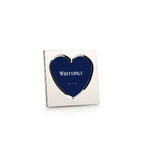 Whitehill Frames - Plain Heart Silver Frame - 9cm x 6cm