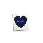 Whitehill Frames - Plain Heart Silver Frame - 9cm x 6cm