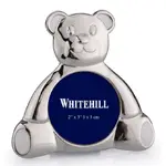 Whitehill Baby - Silver Plated Bear Frame 5cm x 5cm