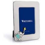 Whitehill Baby - Silver Plated Elephant Motif Frame 10cm x 15cm