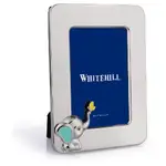 Whitehill Baby - Silver Plated Elephant Motif Frame 10cm x 15cm