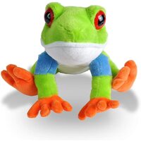 Wild Republic Cuddlekins - Red Eyed Tree Frog 12"