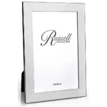 Russell Collection Frame - Linen Nickel Plated 4x6in
