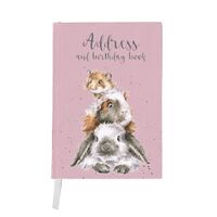 Wrendale Designs Address And Birthday Book - Piggy In The Middle