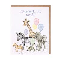Wrendale Designs Greeting Card - Welcome to the World