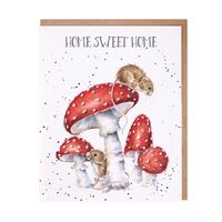 Wrendale Designs Greeting Card - Home Sweet Home