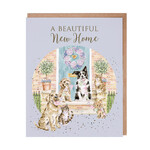 Wrendale Designs The Country Set Greeting Card - Beautiful New Home