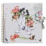 Wrendale Designs Scrapbook Album - Blooming With Love (Dog)